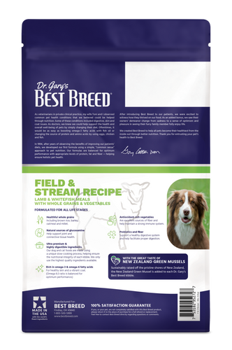 Dr. Gary's Best Breed Field and Stream Recipe