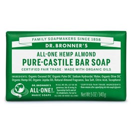 Castile Bar Soap, Almond, 5-oz.