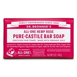 Castile Bar Soap, Rose, 5-oz.