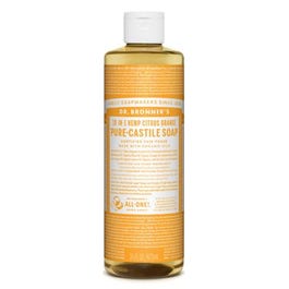 Pure Castile Liquid Soap, Citrus Orange, 16-oz.
