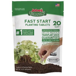 Organic Plant Food Tablets, 2-7-4 Formula, 20-Pk.