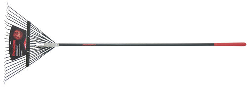 Razor-Back 24-tine steel leaf rake (68″ height × 24″ width × 2.125″ depth)