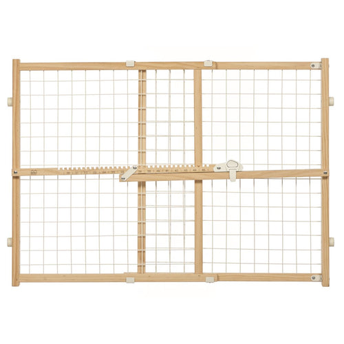 Midwest Wood and Wire Mesh Pet Gate (24