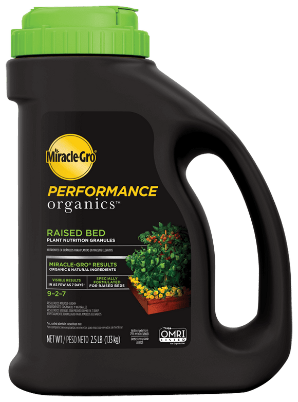 Miracle-Gro® Performance Organics® Raised Bed Plant Nutrition Granules