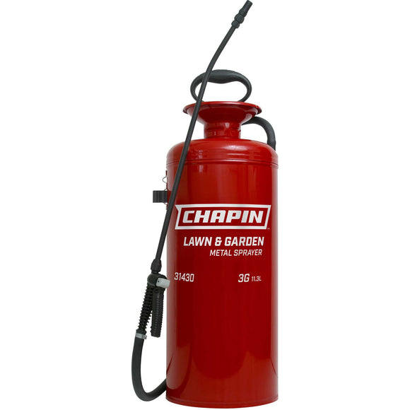 Chapin 3-Gallon Lawn & Garden Series Tri-Poxy Steel Sprayer 31430 (3 Gallon)