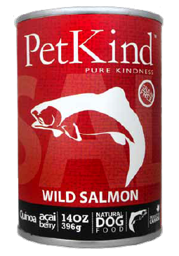 PetKind Grain Free Wild Salmon Canned Dog Food