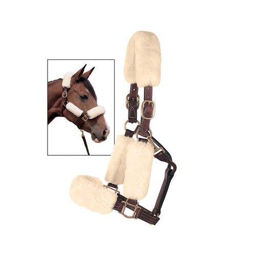 Weaver Leather Synthetic Maize Fleece Halter Covers (14 x 10 x 5)