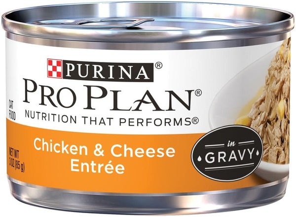 Purina Pro Plan Savor Adult Chicken and Cheese Entree in Gravy