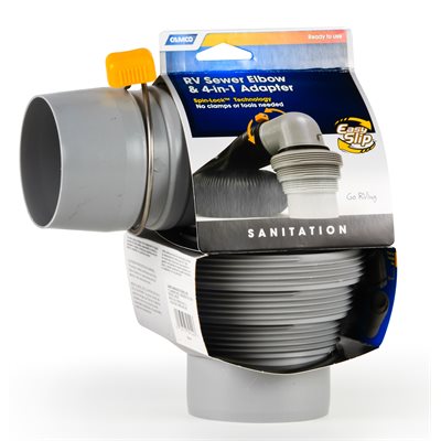 Camco Easy Slip 4-in-1 Sewer Adapter