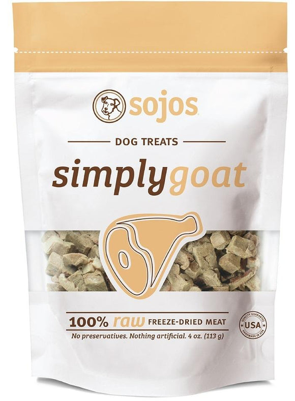 Sojos Simply Goat Freeze Dried Dog Treats