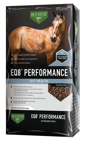 Mars Buckeye™ EQ8™ Performance Gut Health Extruded Feed