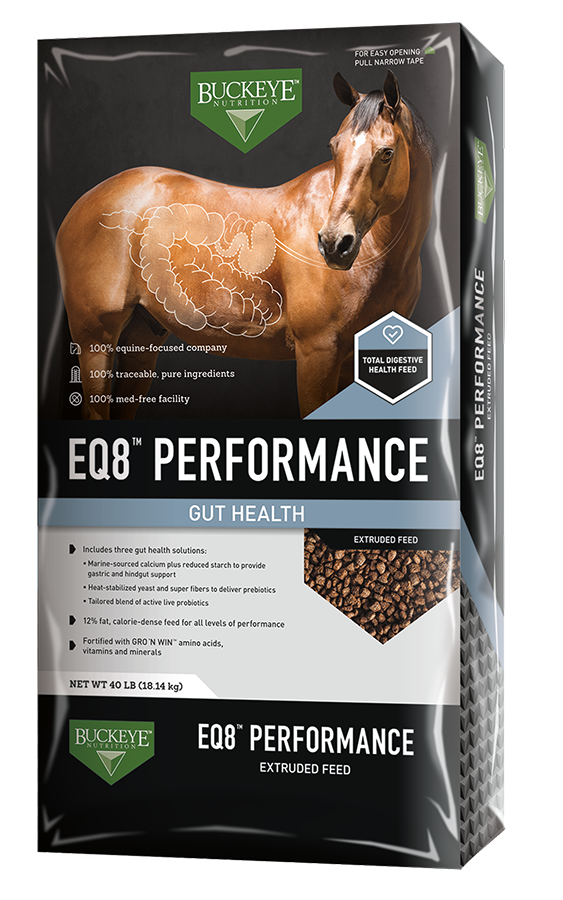 Mars Buckeye™ EQ8™ Performance Gut Health Extruded Feed