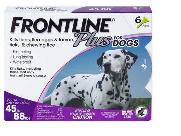 Boehringer Ingelheim Frontline Plus For Dogs (45-88 Lbs)