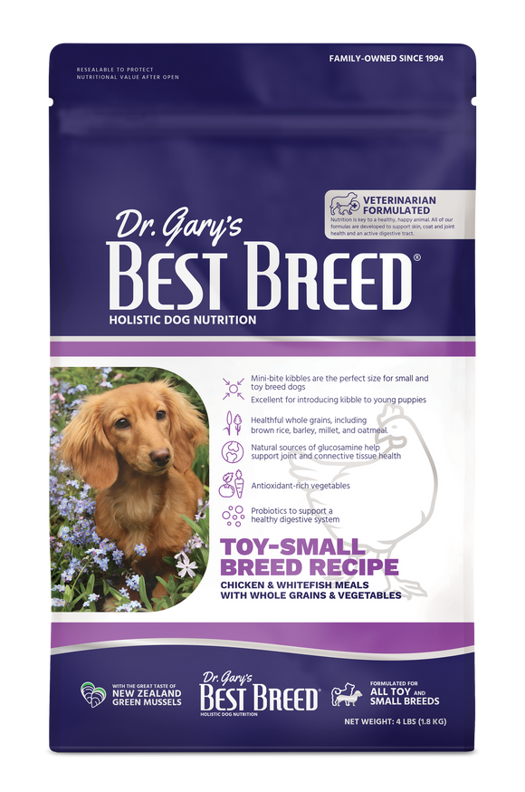 Dr. Gary's Best Breed Toy-Small Breed Recipe (13 Lb)
