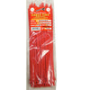 Tool City Cable Tie Red 11.8 100 Pack