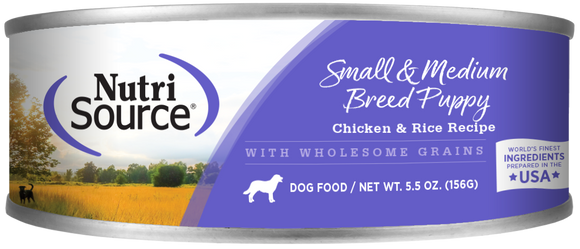 NutriSource® Wet Puppy Food for Small & Medium Breeds