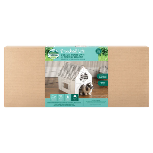 Oxbow Animal Health Enriched Life - Design Your Own Hideaway House for Small Animals
