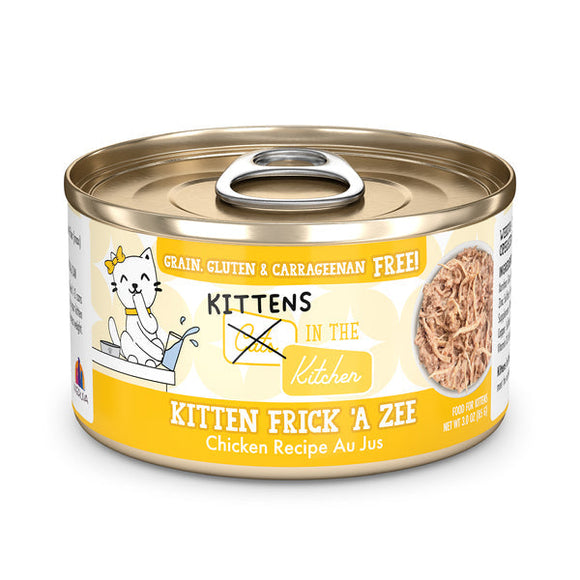 Weruva Cats in the Kitchen Kitten Frick 'A Zee Chicken Recipe Au Jus Cat Wet Food (3.0 Oz - Single)