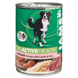 Dog Food, Savory Lamb & Rice, 13.2-oz.