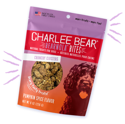 Charlee Bear Pumpkin Spice Bearnola Bites