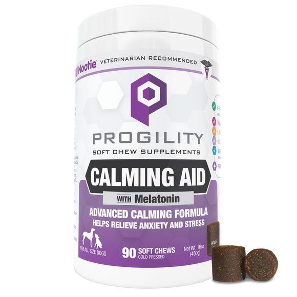 Nootie Progility Calming Aid Soft Chew Supplement For Dogs (4 Count)