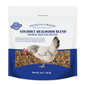 Pecking Order Gourmet Mealworm Treat 3 Lb