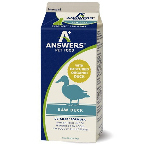 Answers DetailedTM Raw Duck (2.2 lbs)