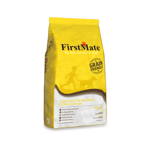 FirstMate Pet Foods Cage Free Chicken Meal & Oats Formula Dry Dog Food