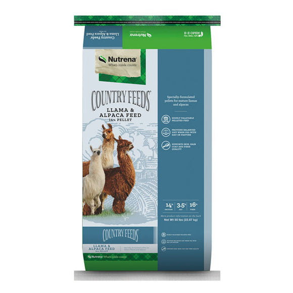 Nutrena® Country Feeds® Llama & Alpaca Feed