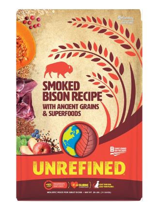 Earthborn Holistic Unrefined Smoked Bison Recipe Dry Dog Food