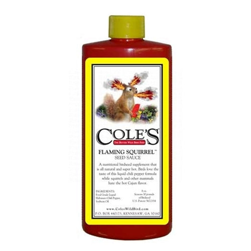 Cole's Flaming Squirrel Seed Sauce