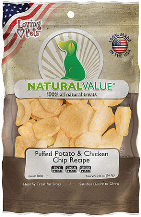 PUFFED POTATO   CHICKEN CHIP 2OZ