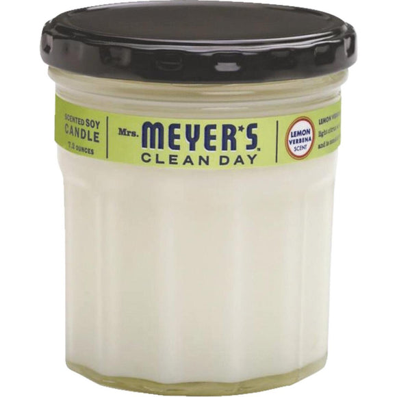 Mrs Meyer's Clean Day 7.2 Oz. Lemon Verbena Jar Candle