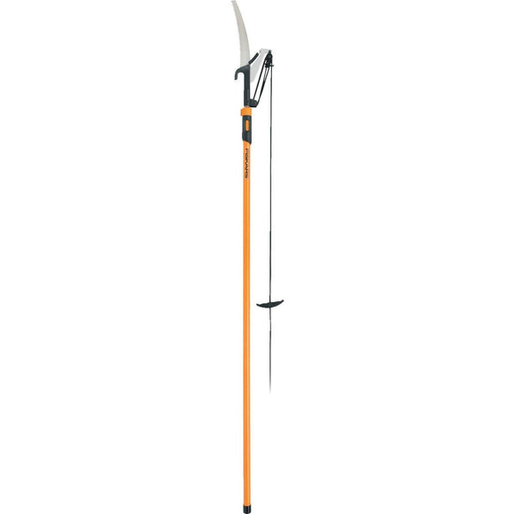 Fiskars 1 In. Cutting Capacity 12 Ft. Fiberglass Extendable Pole Saw & Tree Pruner