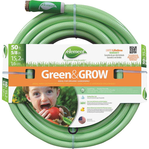 Element Green & Grow 5/8 In. Dia. x 50 Ft. L. Drinking Water Safe Garden Hose