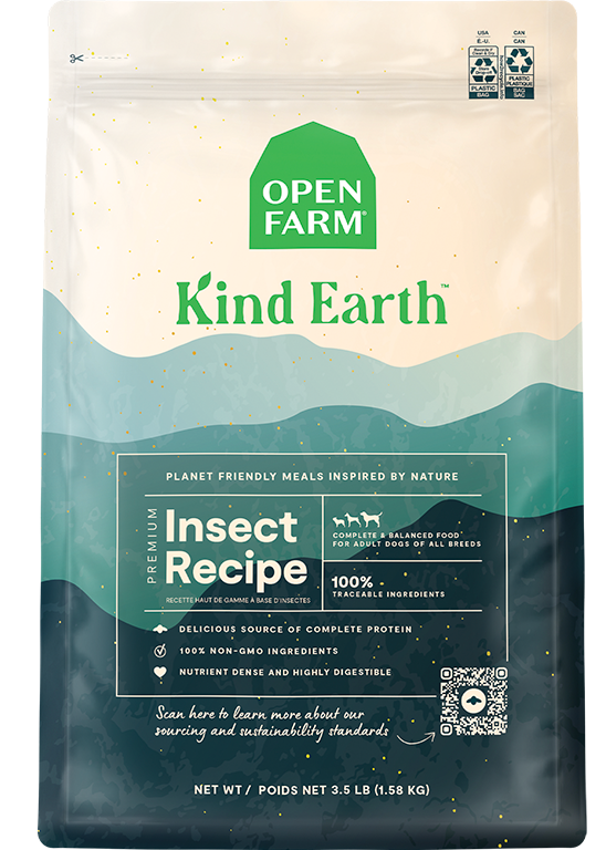 Open Farm Kind Earth Premium Insect Kibble Recipe Dry Dog Food