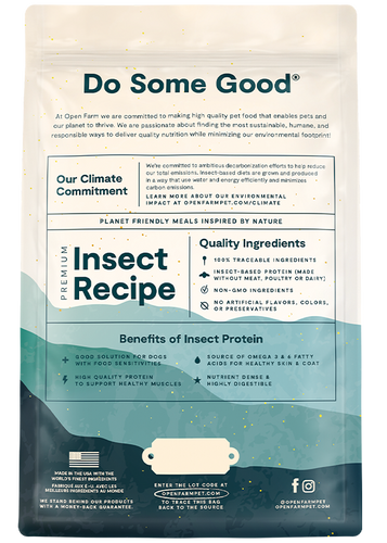 Open Farm Kind Earth Premium Insect Kibble Recipe Dry Dog Food