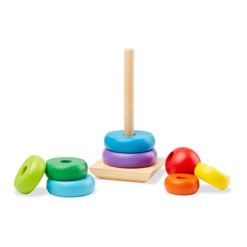 Melissa & Doug Rainbow Stacker Classic Toy