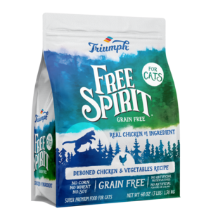 Triumph Free Spirit Grain Free Chicken & Vegetables Recipe Dry Cat Food