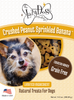 The Lazy Dog Crushed Peanut Sprinkled Banana Natural Treats for Dogs