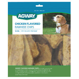AGWAY® CHICKEN FLAVORED RAWHIDE CHIPS