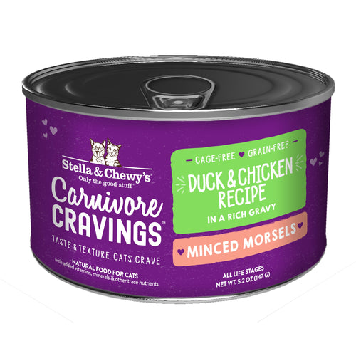 Stella & Chewy's Carnivore Cravings- Minced Morsels Duck & Chicken Recipe