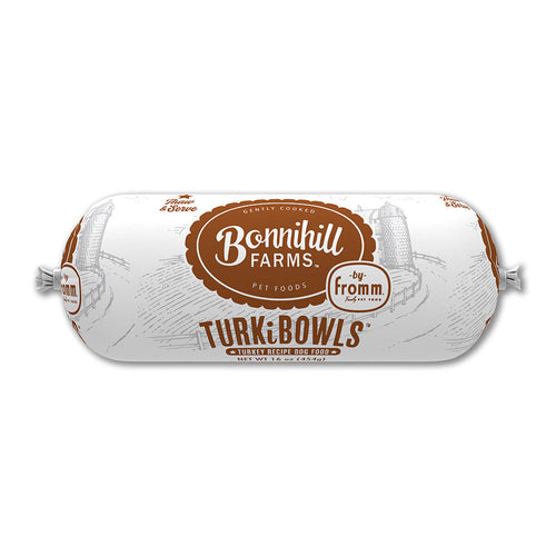 Bonnihill Farms TurkiBowls Turkey Recipe Dog Food (3 Lb Bag)