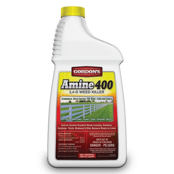 AMINE 400 2-4D WEED KILLER 1 QT (2.917 lbs)