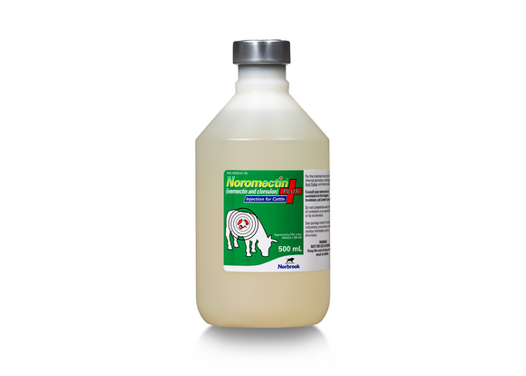 Noromectin® Plus (ivermectin and clorsulon) Injection for Cattle (250 ML)