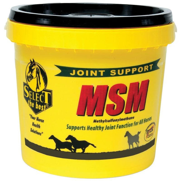 SELECT THE BEST MSM POWDER JOINT SUPPORT