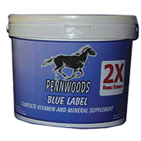 PENNWOODS 2X BLUE LABEL DOUBLE STRENGTH SUPPLEMENT FOR HORSE