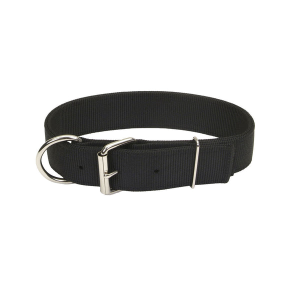 Coastal Pet Products Macho Dog Double-Ply Dog Collar with Roller Buckle